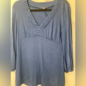 Banana Republic Dark Blue Stretch Top